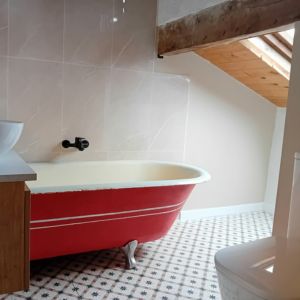 La Casona-Baño-bañera