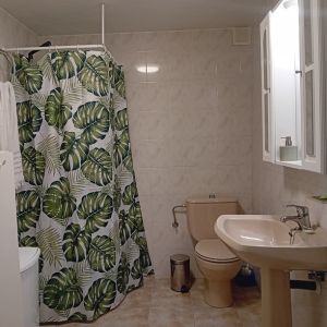 La Casona-baño-verde